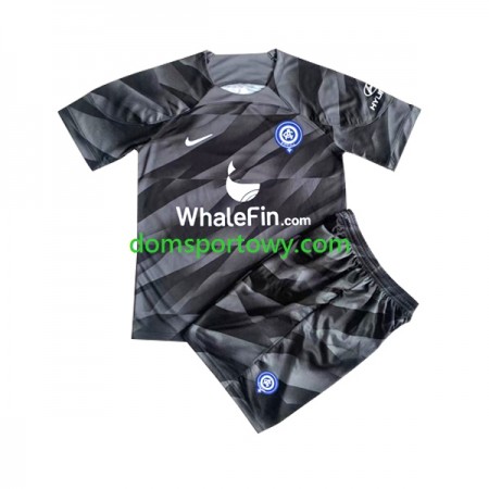 Koszulka Atlético Madryt Bramkarska Dziecięcy Domowe Koszulki Piłkarskie 2023-2024 Krótki Rękaw